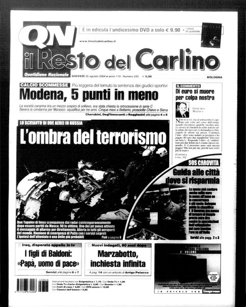 Il Resto del Carlino : giornale dell'Emilia